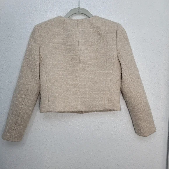 J Crew Bridgette lady jacket in tweed CO255 Size 00 NWT - Picture 5 of 8